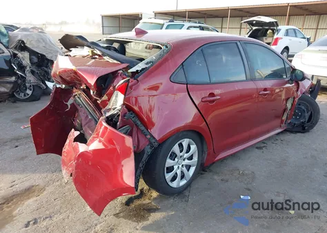 2022 Toyota Corolla Le z USA, uszkodzony, nr VIN 5YFEPMAE7NP284839